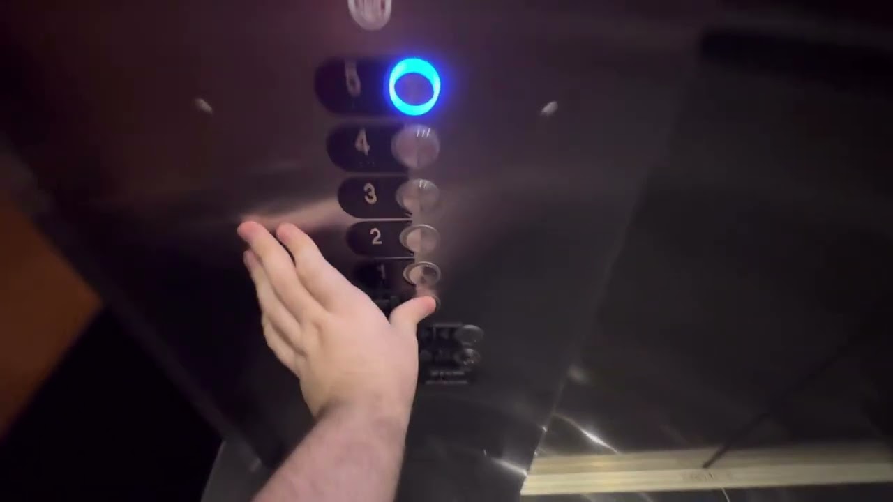 Modernized 1961 Otis traction elevators at 1330 St. Mary Office Building, Raleigh NC (2025)