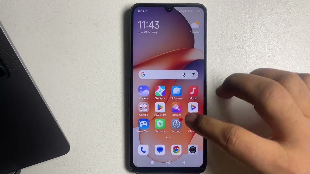 Сброс настроек Wi-Fi, мобильных сетей и Bluetooth на Redmi 14C