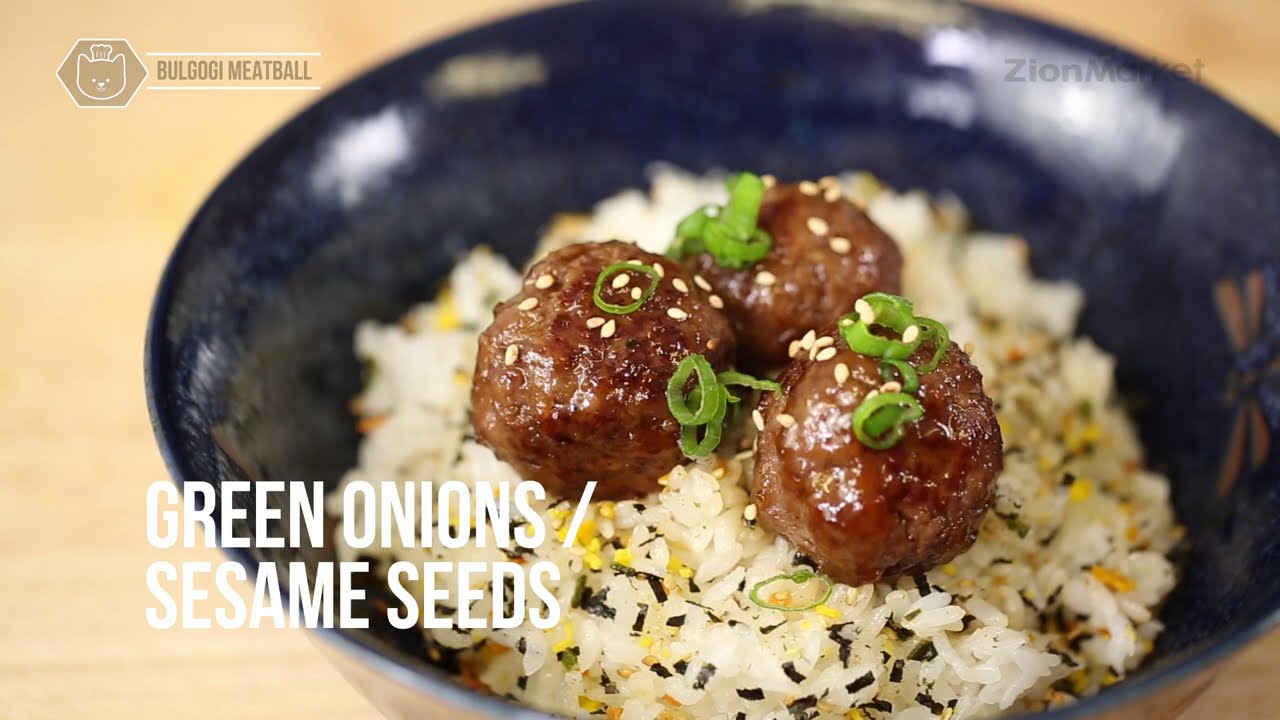 Zindo’s EaZy Recipe - Bulgogi Meatball