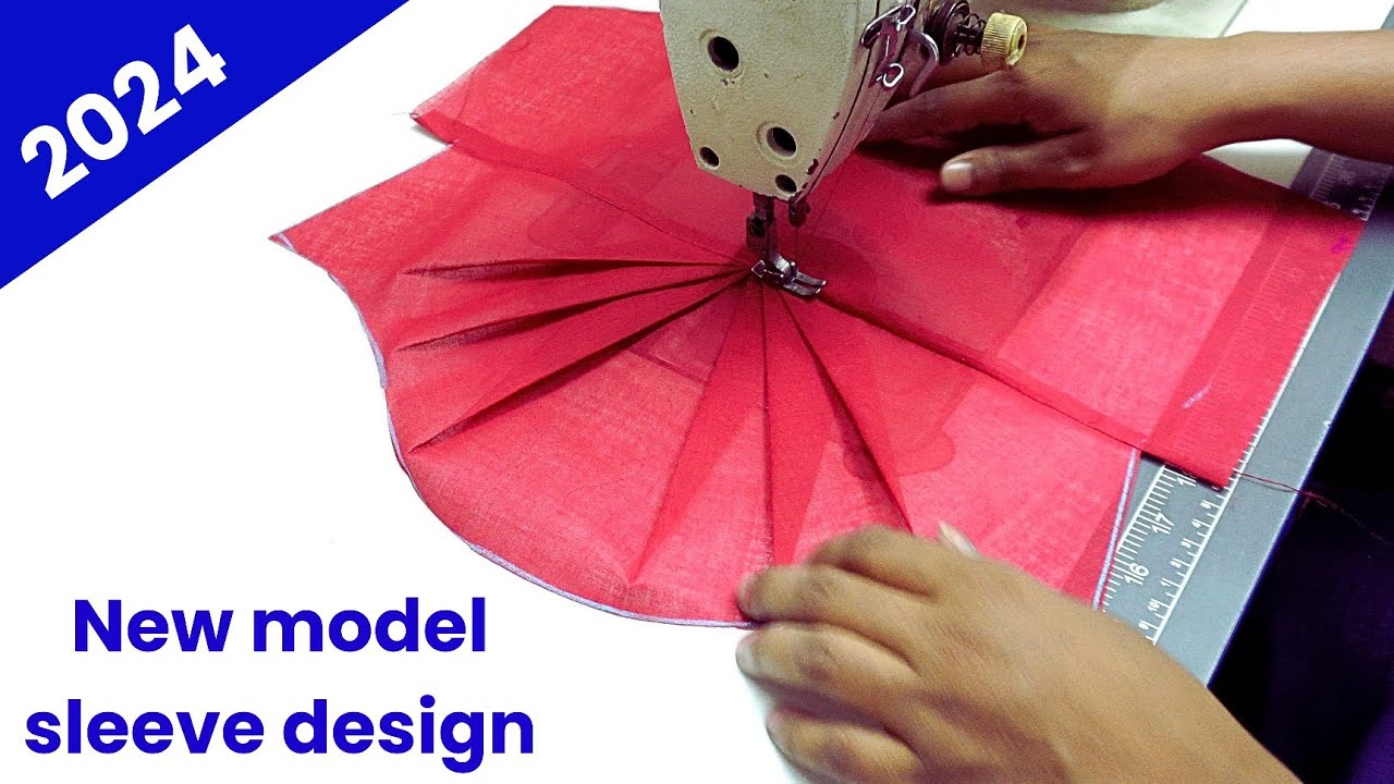 ब्लाउज की लेटेस्ट बाजू डिजाइन कटिंग एंड स्टिचिंग | new style sleeve design cutting and stitching.