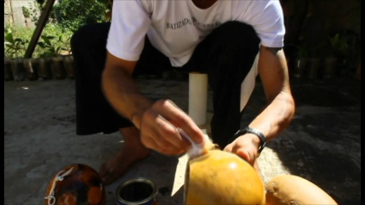COMO FAZER UM BERIMBAU PARTE 3/6