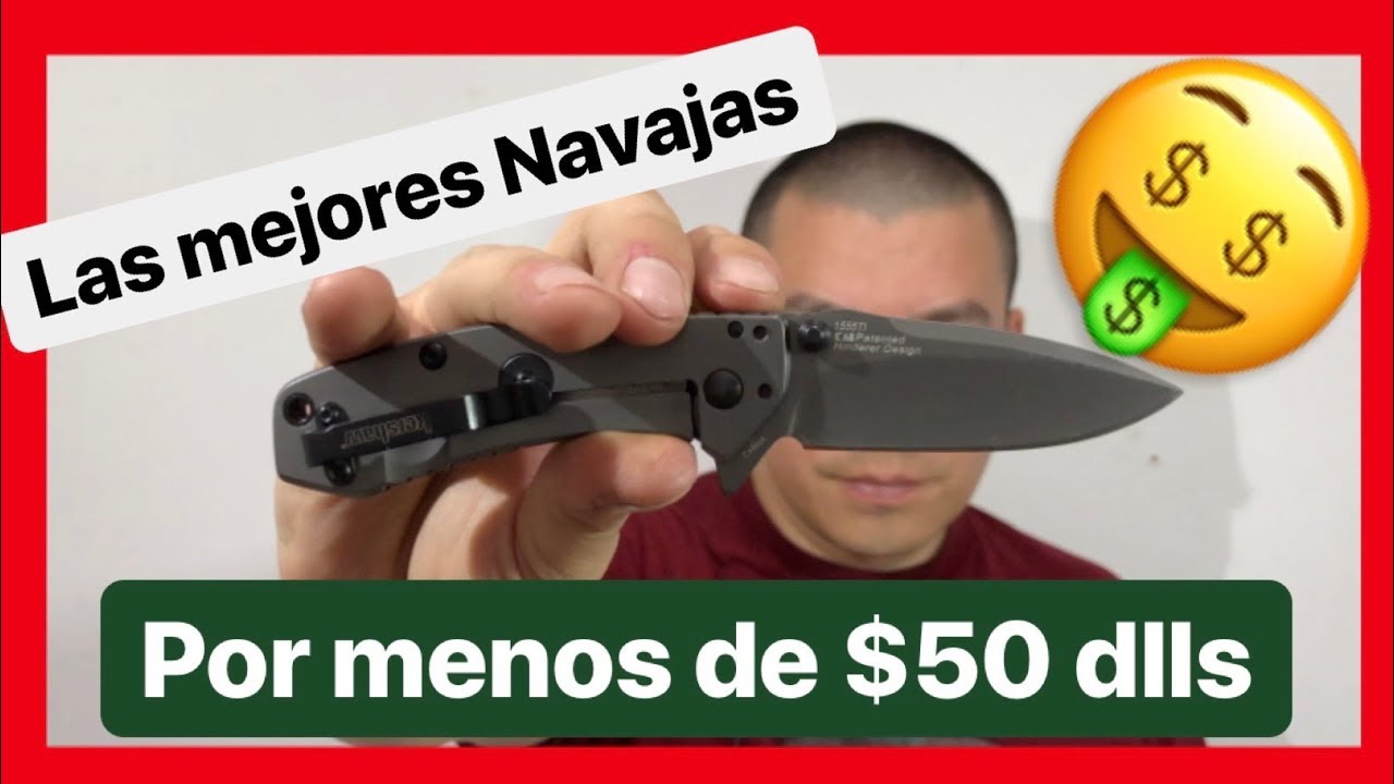 La mejor NAVAJA EDC POR MENOS DE $50 € SIN ROBAR UN BANCO