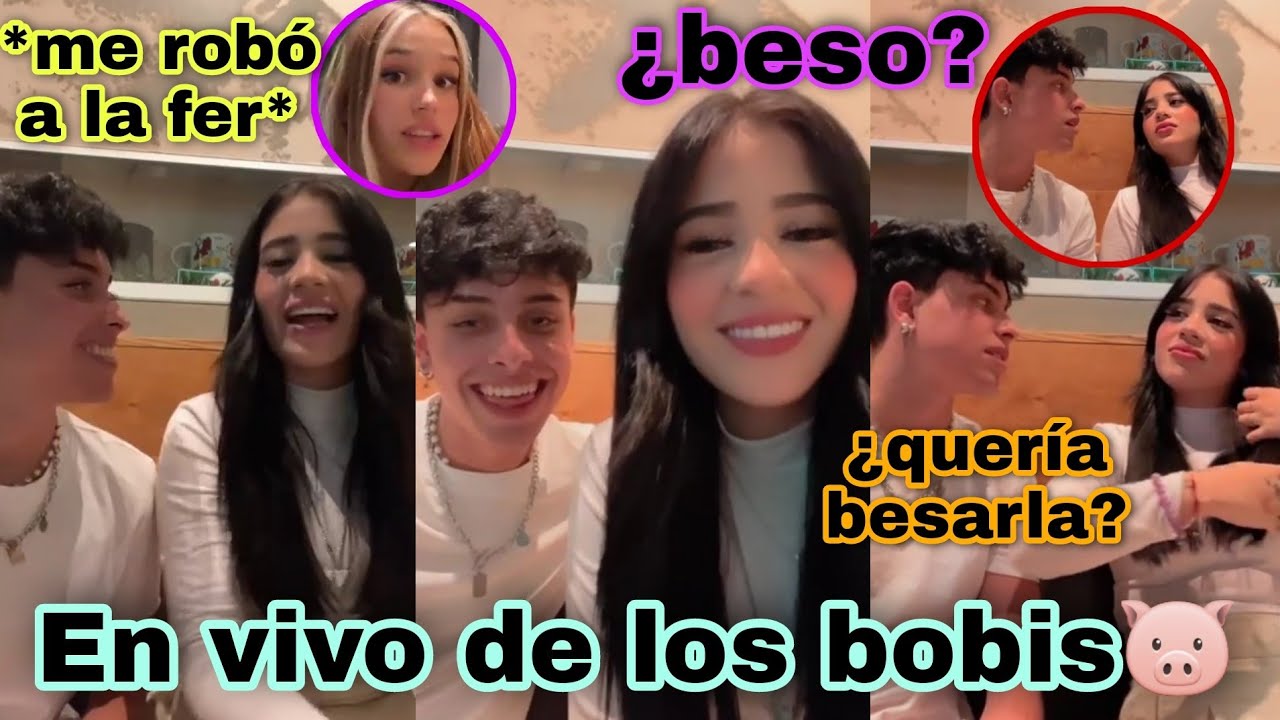 Iamferv y Stivex en vivo JUNTOS x primera vez🐷Stivex quería besar a Fer?😏Fer le enseña palabras 🇨🇱