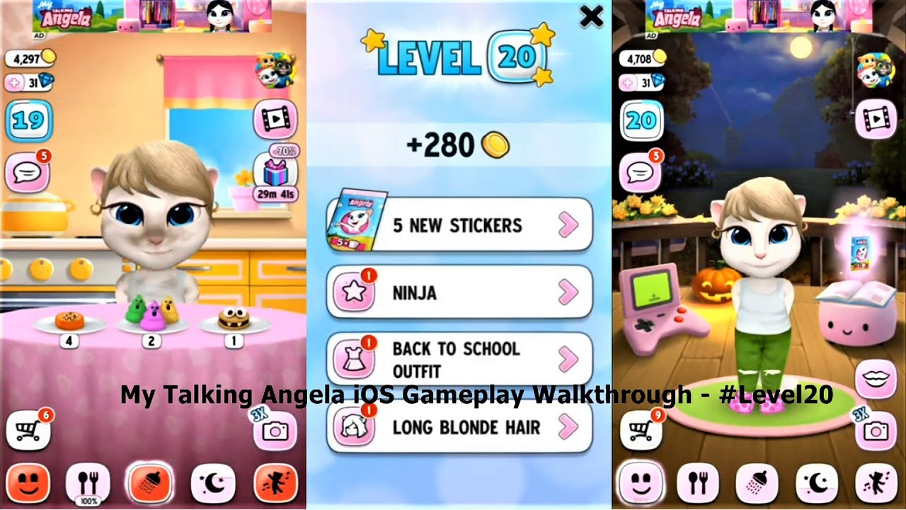 My Talking Angela iOS Gameplay Walkthrough - #Level20