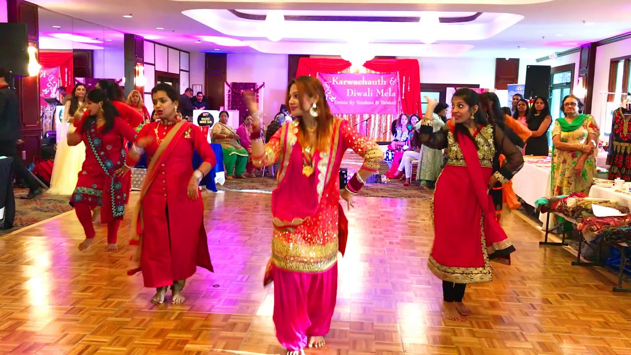 Our performance at the Karwachauth & Diwali Mela - Martinsville Garden
