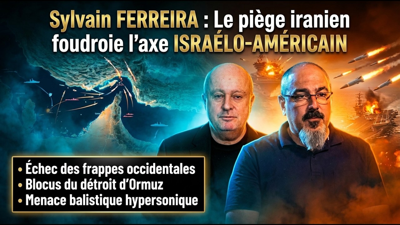Sylvain FERREIRA : l’IRAN ÉPUISE les stocks de MUNITIONS des ÉTATS-UNIS | GPTV