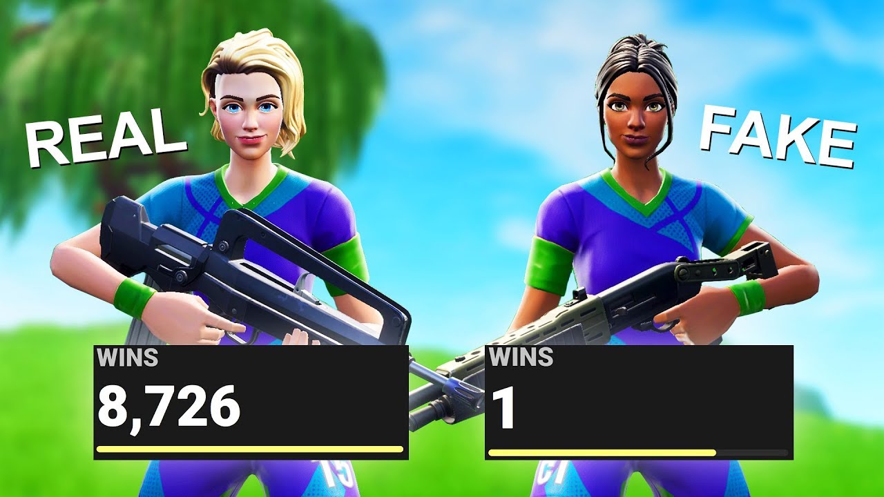 i EXPOSE FAKE SOCCER SKINS stats in Fortnite... (new default skin)