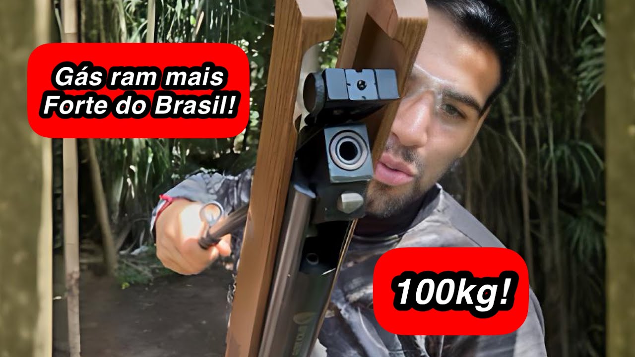 Gás ram de 100kg ! Rossi Black Bear 6.35mn