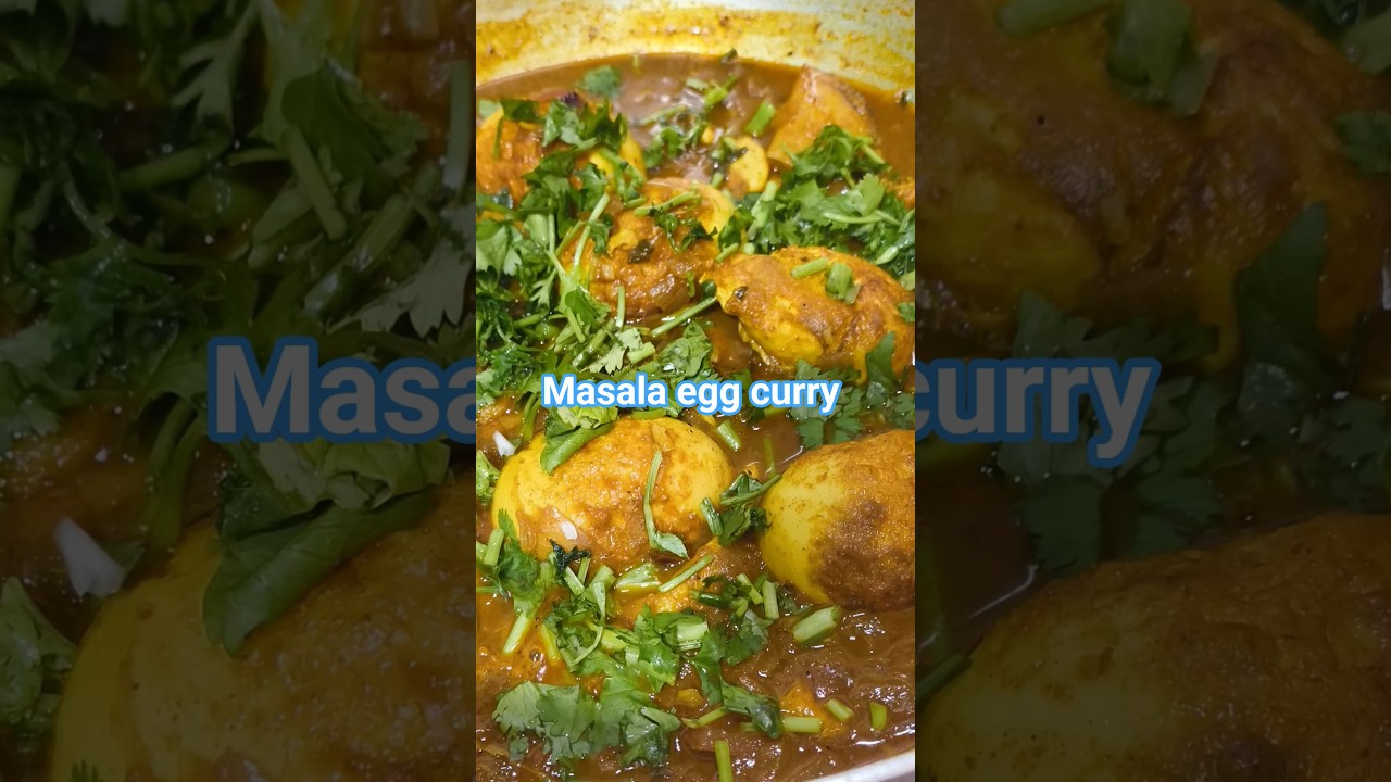 masala egg curry 