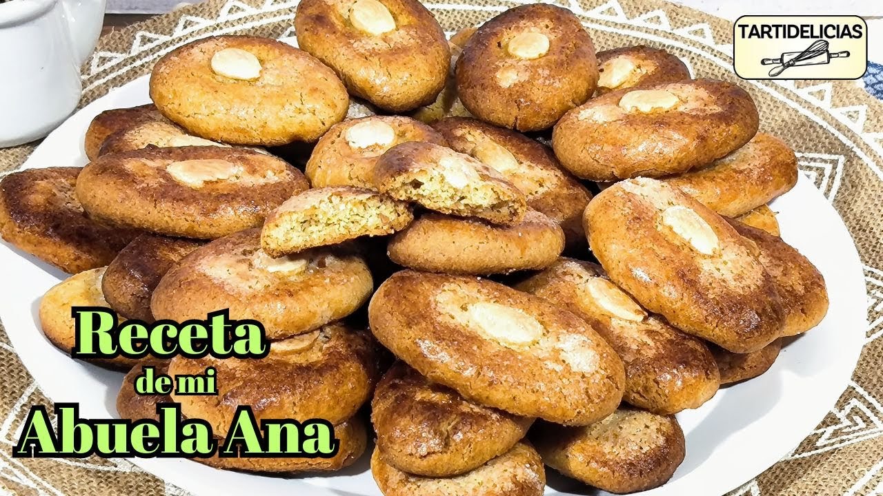 🏡👵Dulce de Pueblo: PERRUNILLAS de ALMENDRA y CANELA Extremeñas, las MEJORES ❗