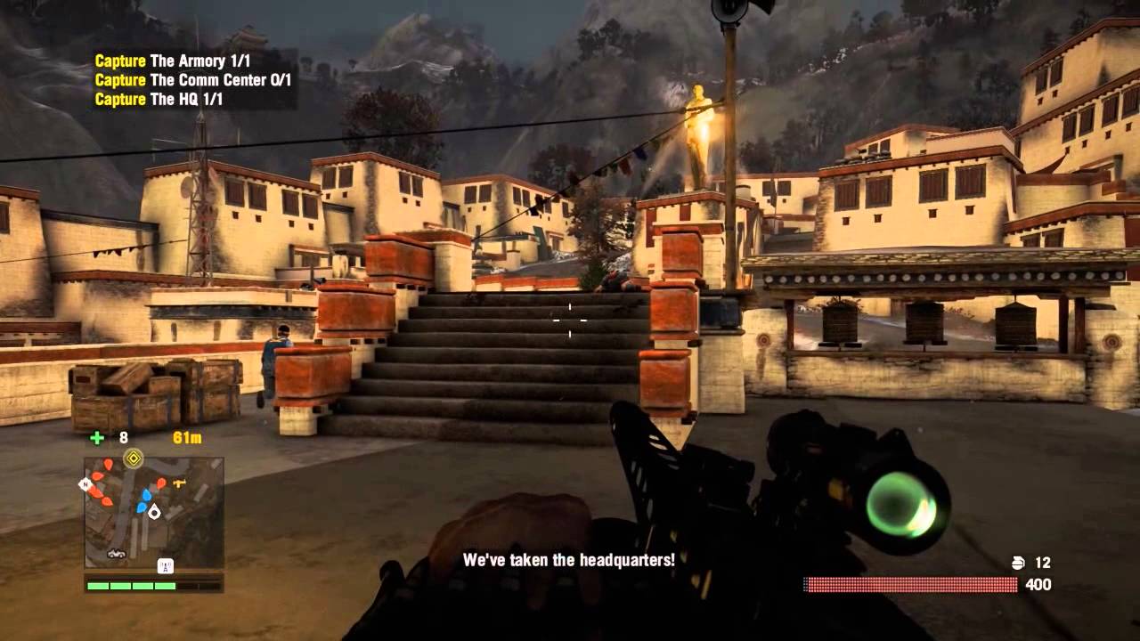 Far Cry 4 Attacking Pagan Min's Fortress Final Mission Buzzsaw