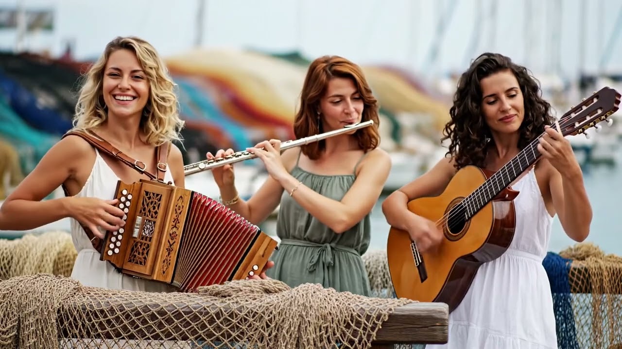 Brilliant Flamenco Guitar, Accordion & Flute for Calm & Joy - Dreamlike Mediterranean Dreams