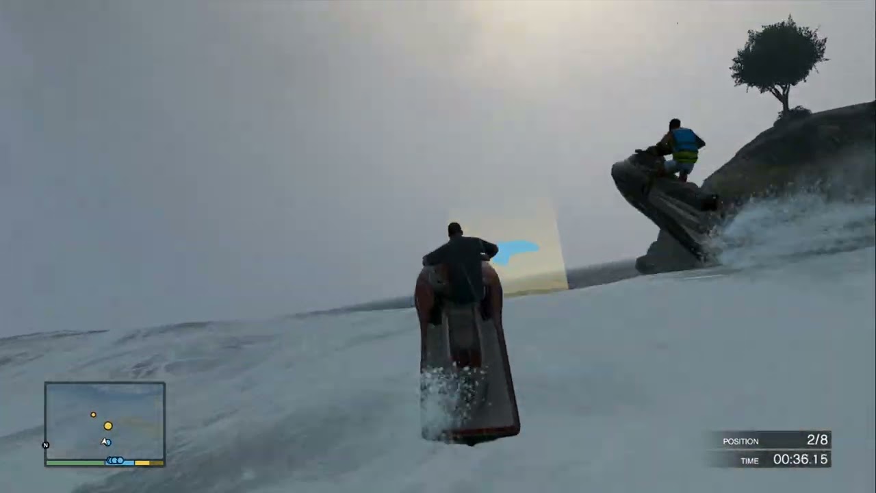 GTA V: 100% Completion Requirement - Sea Race #2
