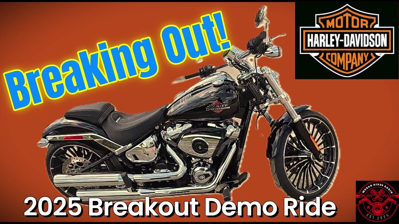 Демонстрационный выпуск Harley Davidson Breakout 2025 года