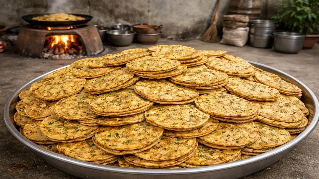 Chulhe Ka Methi Ka Paratha | Traditional Village Style Methi Paratha Recipe on Mitti Ka Chulha