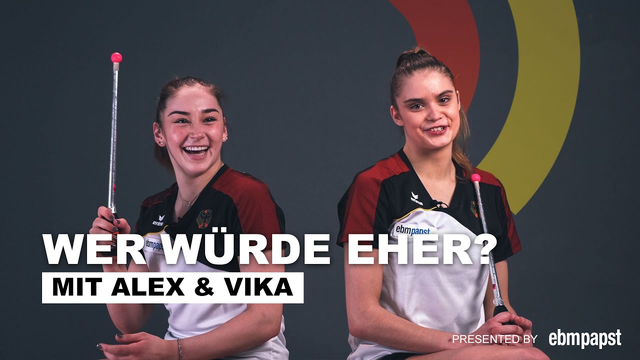 'Wer würde eher?' mit Alexandra Tikhonovich & Viktoria Burjak | Turn-Team Deutschland