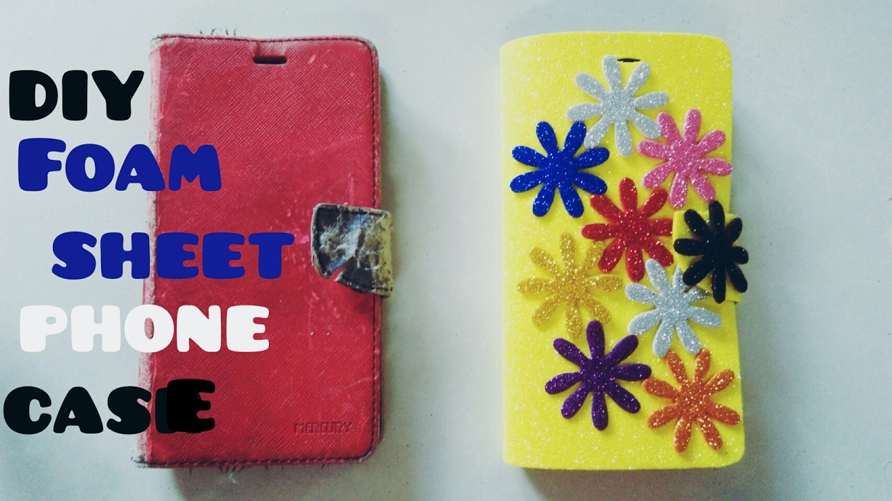 How to make Phone Case | Foam sheet flip cover | DIY Best out-of waste