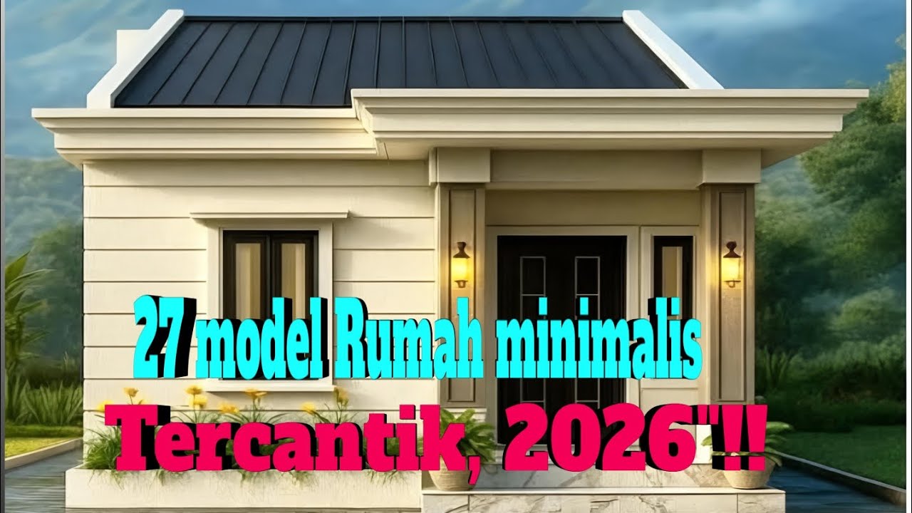 27 model Rumah minimalis, tercantik