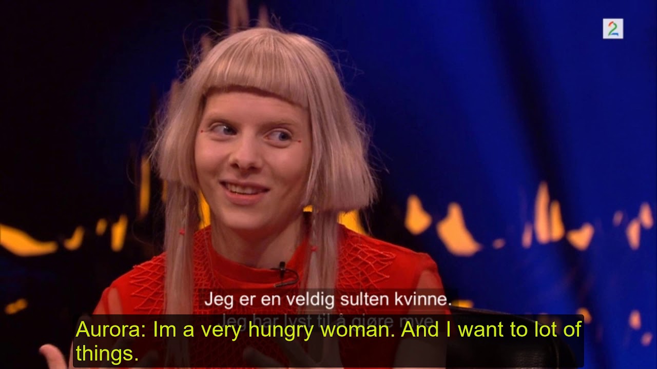 Aurora Aksnes likes to touch things (Eng Subs)