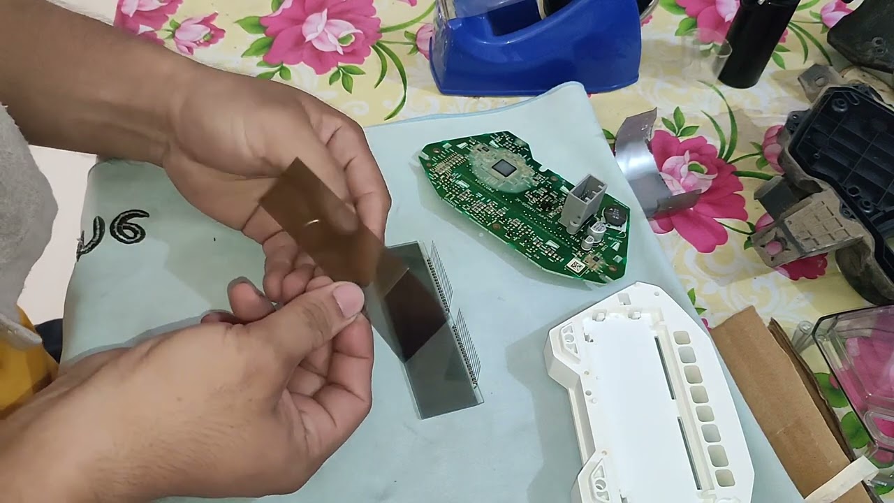 HONDA CLICK V2 / LCD REPAIR / SUNBURN. POBLACION DUMALAG CAPIZ, FRANCO CAR CARE CENTER