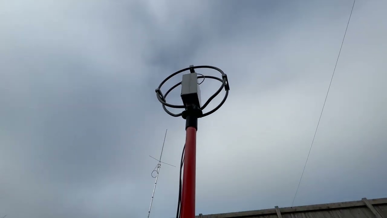Weatherproofing My 2E0ERO 4 Band Mag Loop