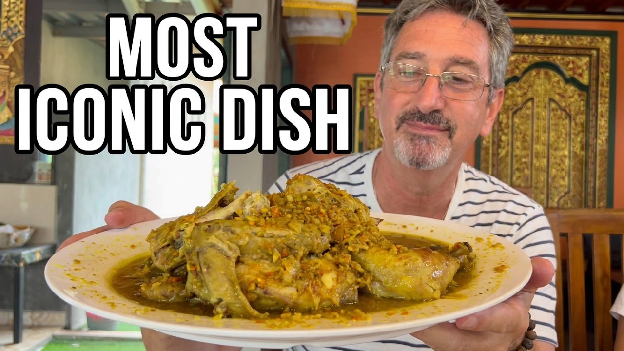 Eating the SPICIEST Chicken in Bali Indonesia (Authentic AYAM BETUTU)