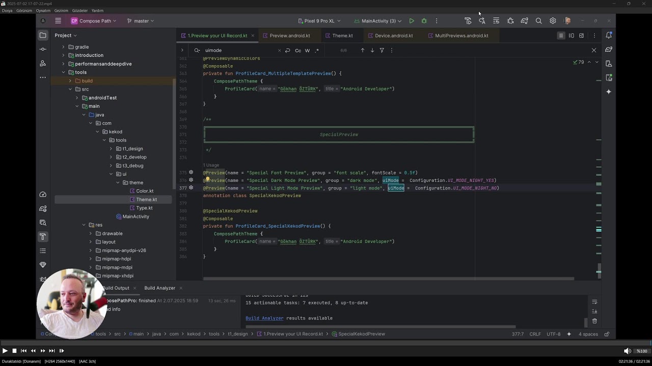Jetpack Compose Eğitimi Önizlemesi - Özel Oturum :p