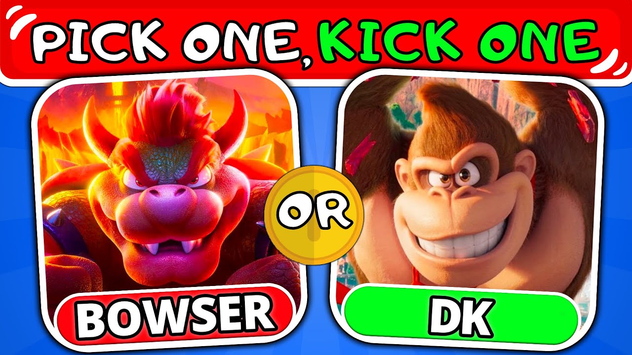 Pick One, Kick One… SUPER MARIO BROS. The Movie 🍄 (Part 2)