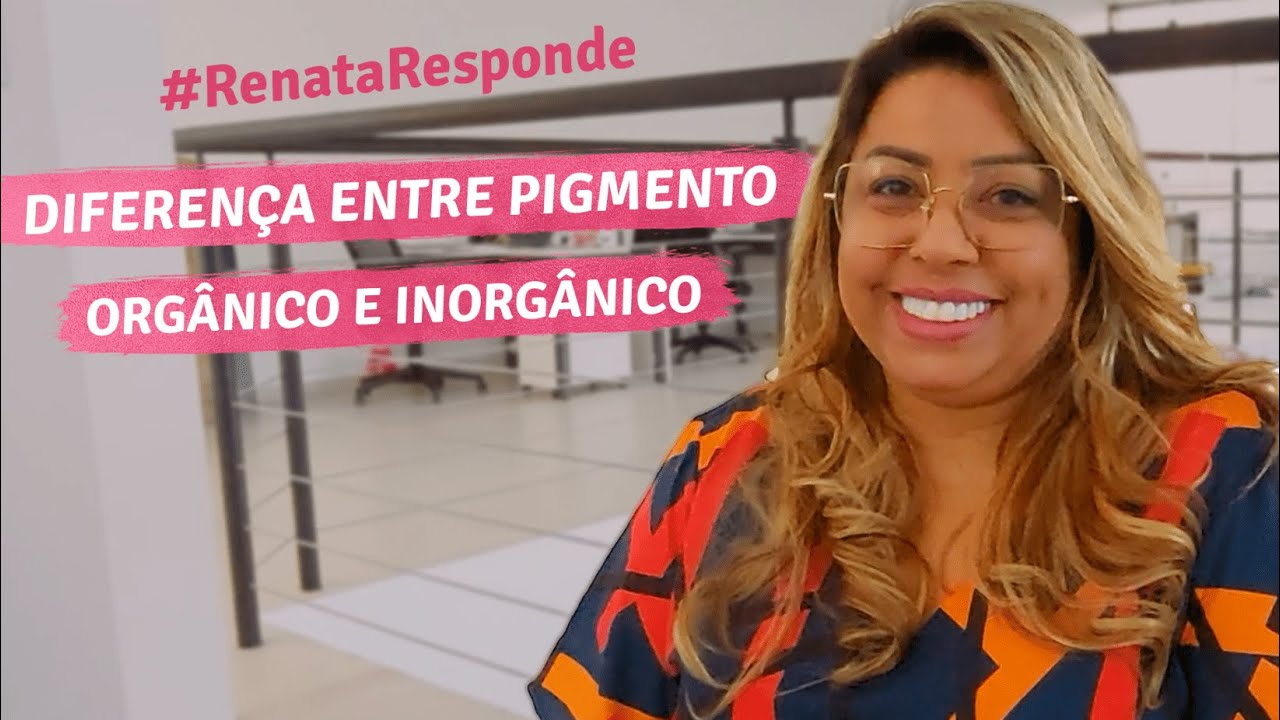 Qual é a diferença entre pigmento orgânico e inorgânico? | #RenataResponde #RBKollors