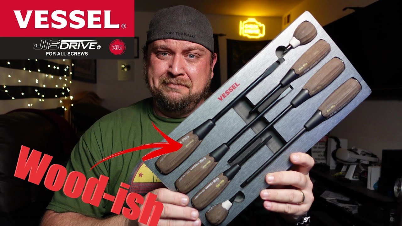 Vessel Wood Compo Screwdrivers