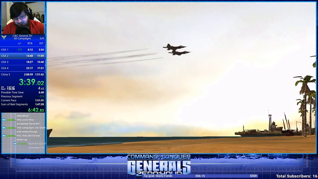 Generals: Zero Hour - All Campaigns speedrun 2:04:27 RTA
