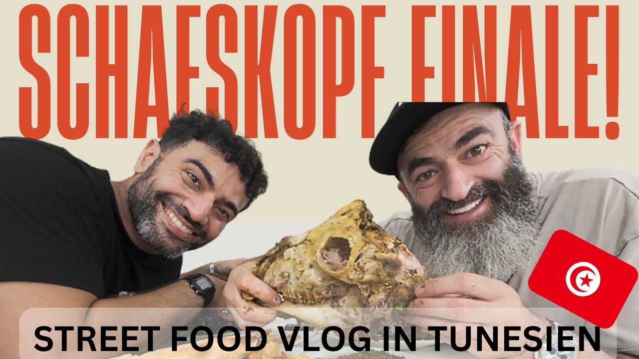 STREET FOOD VLOG in Tunesien 🇹🇳😋 – Mit Nizar Comedy & dem Schafskopf-Finale! 🐑🔥