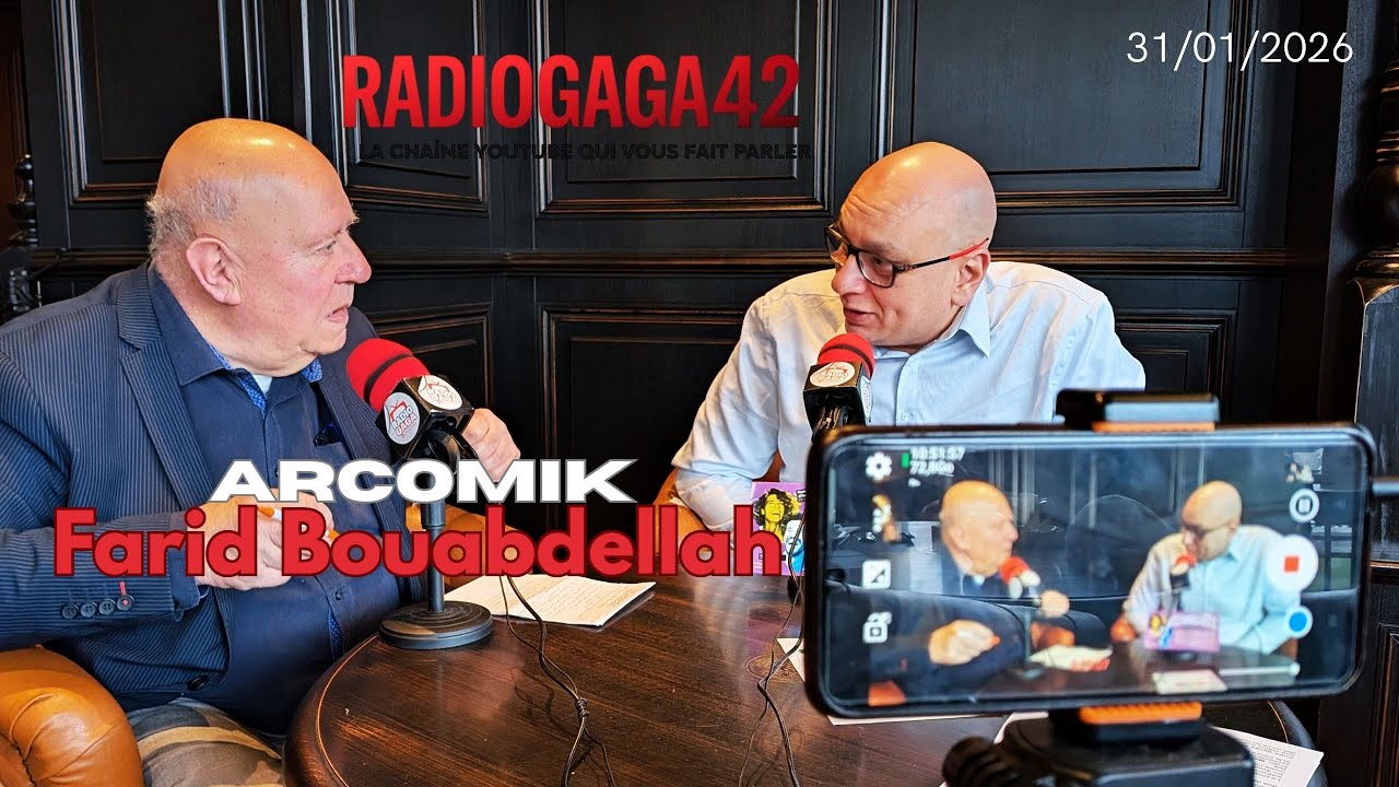 Arcomik, Farid Bouabdellah  est sur Radio GAGA avec Pat. Françon