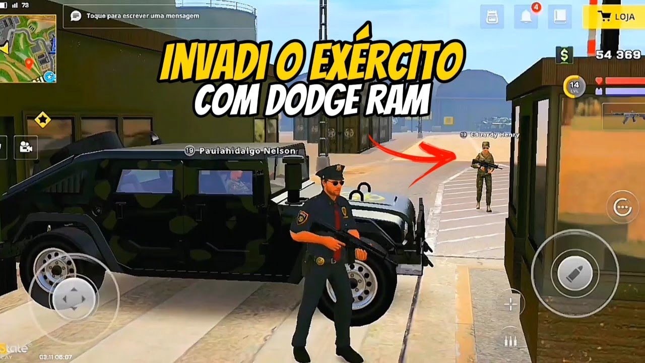ONE STATE RP! ME INGRESSEI NA POLÍCIA E FUI INVADIR O EXÉRCITO 🪖🪖 🤯🤯