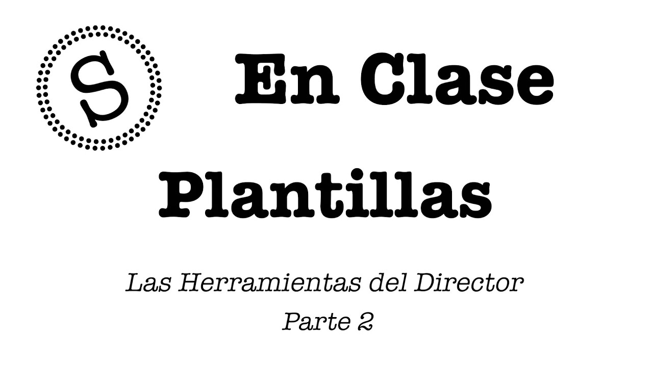 Plantillas - En Clase