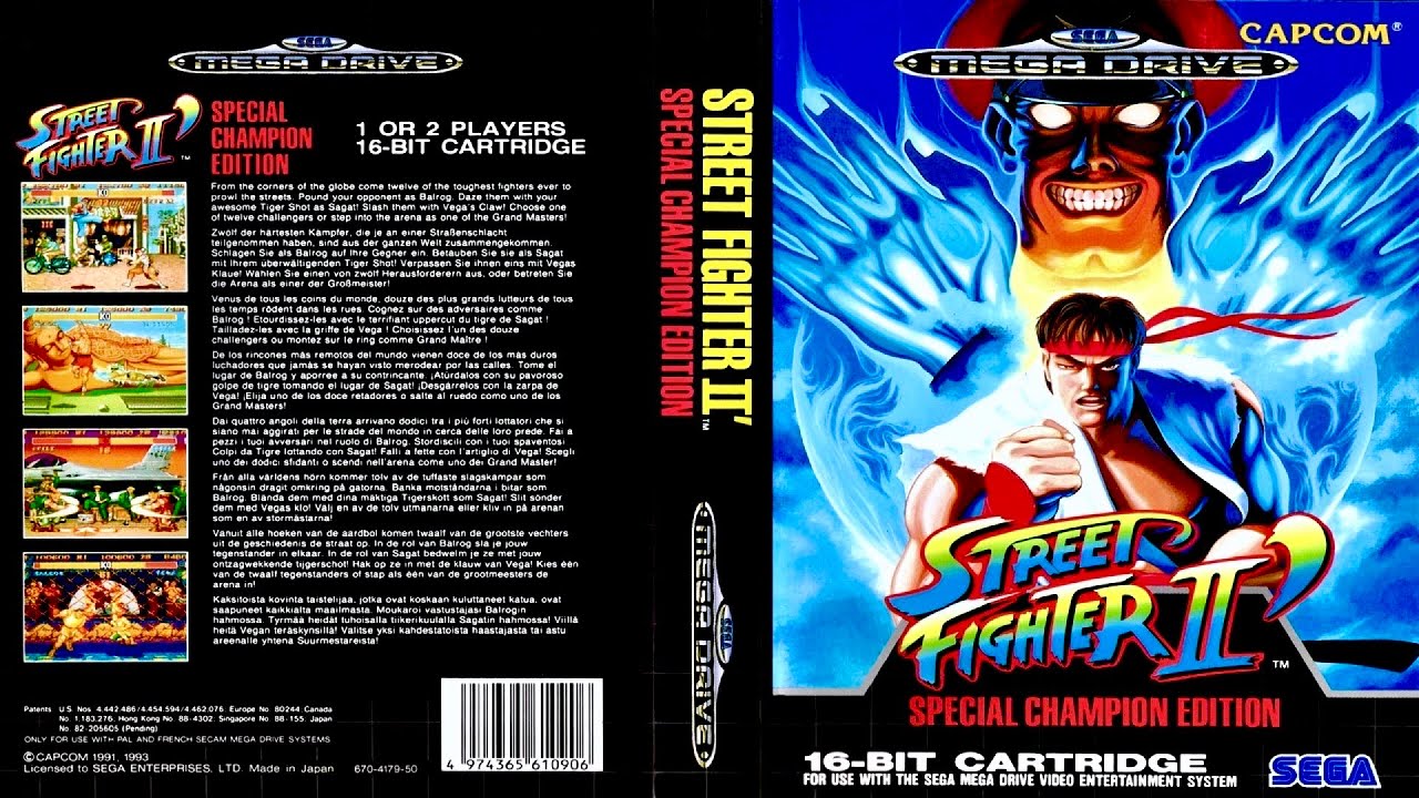 Street Fighter II | Genesis Soundtrack【4K60ᶠᵖˢ】