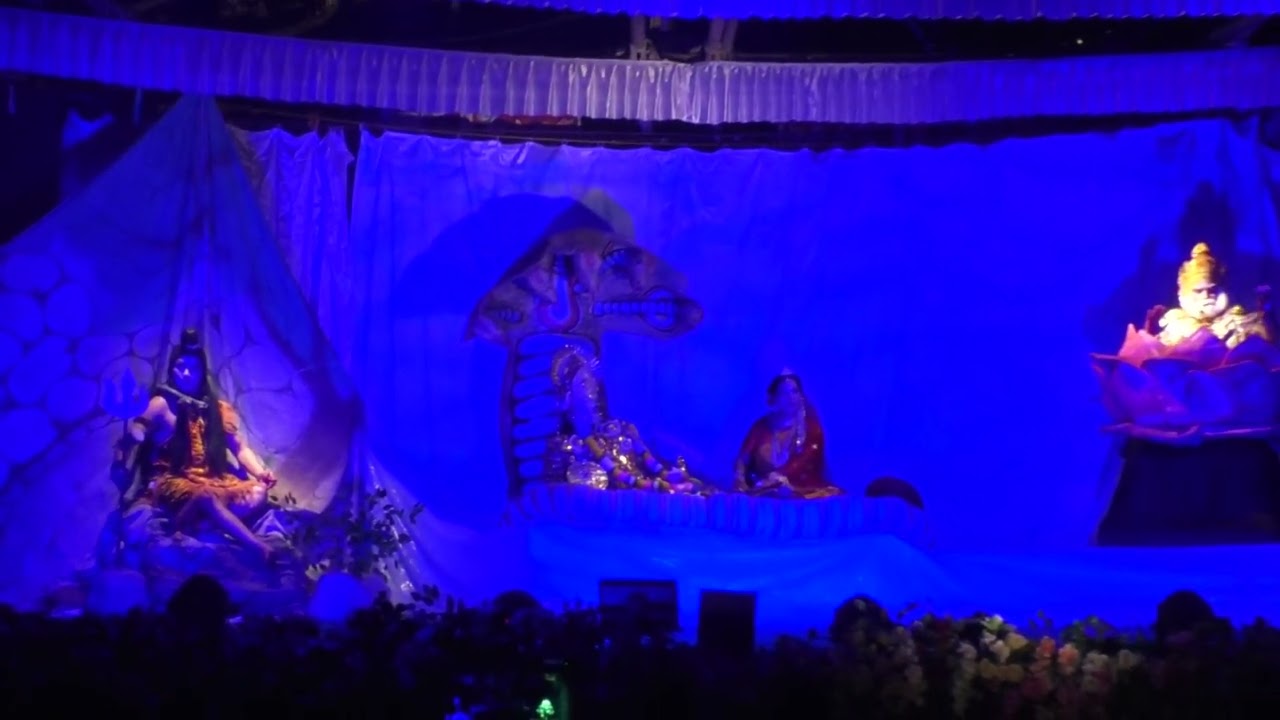 শ্রী শ্রী কৃষ্ণৰ সম্পূৰ্ণ ৰাসলীলাৰ অনন্ত শয্যাৰ সম্পূৰ্ণ দৃশ্যাৱলী।