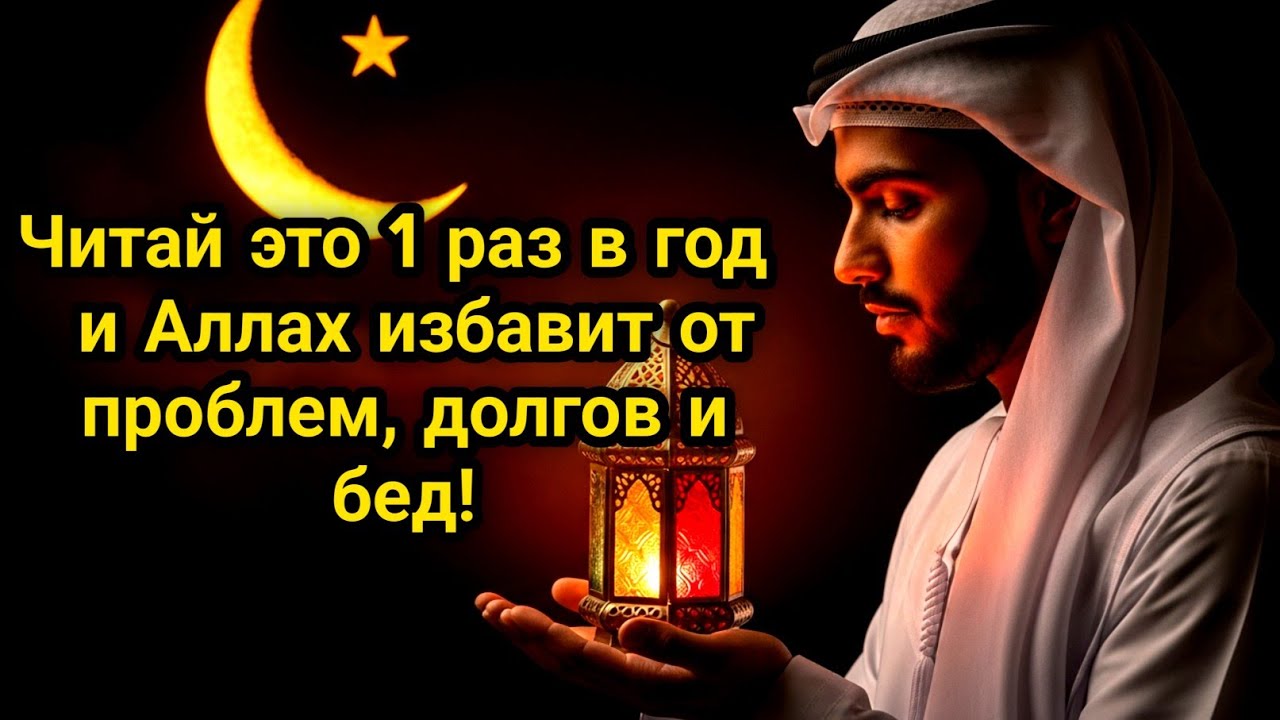 Читай это 1 раз в год — и Аллах избавит от проблем, долгов и бед! Лишь 1% знает!