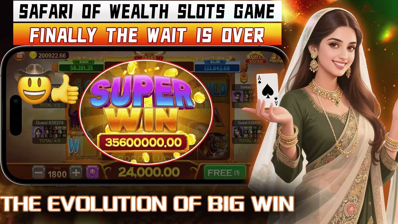 Safari of Wealth Slots Game | Teen Patti Bliss Secret Trick | Safari Of Wealth Game New Update 2026