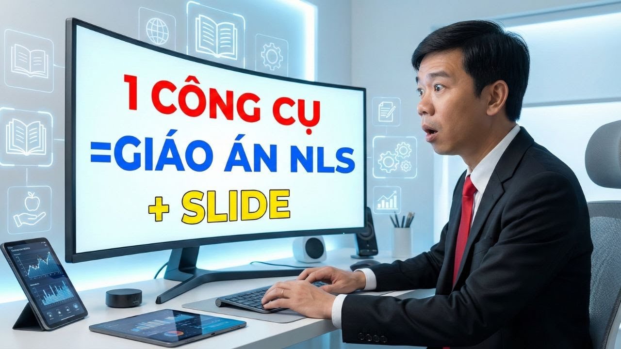 Làm Sao Để Tạo Giáo Án Tích Hợp Năng Lực Số Và Trình Chiếu Chỉ Bằng 1 Công Cụ?