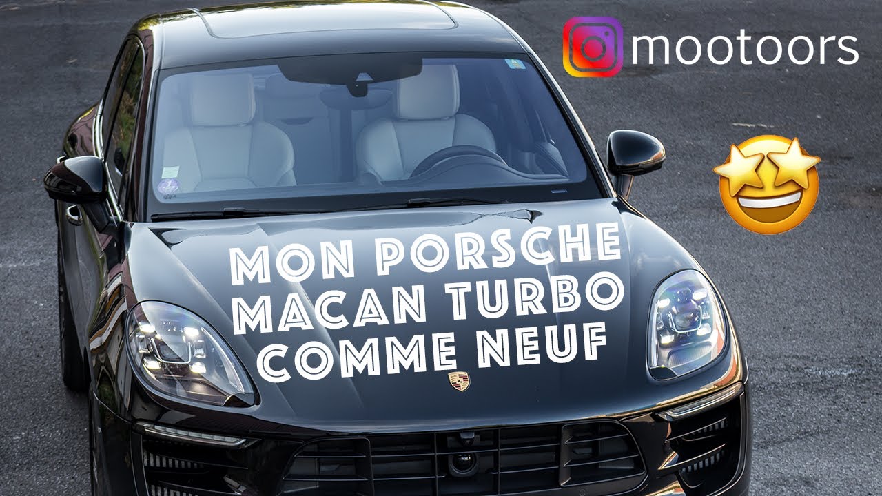 Je remets à neuf mon Porsche Macan 💦