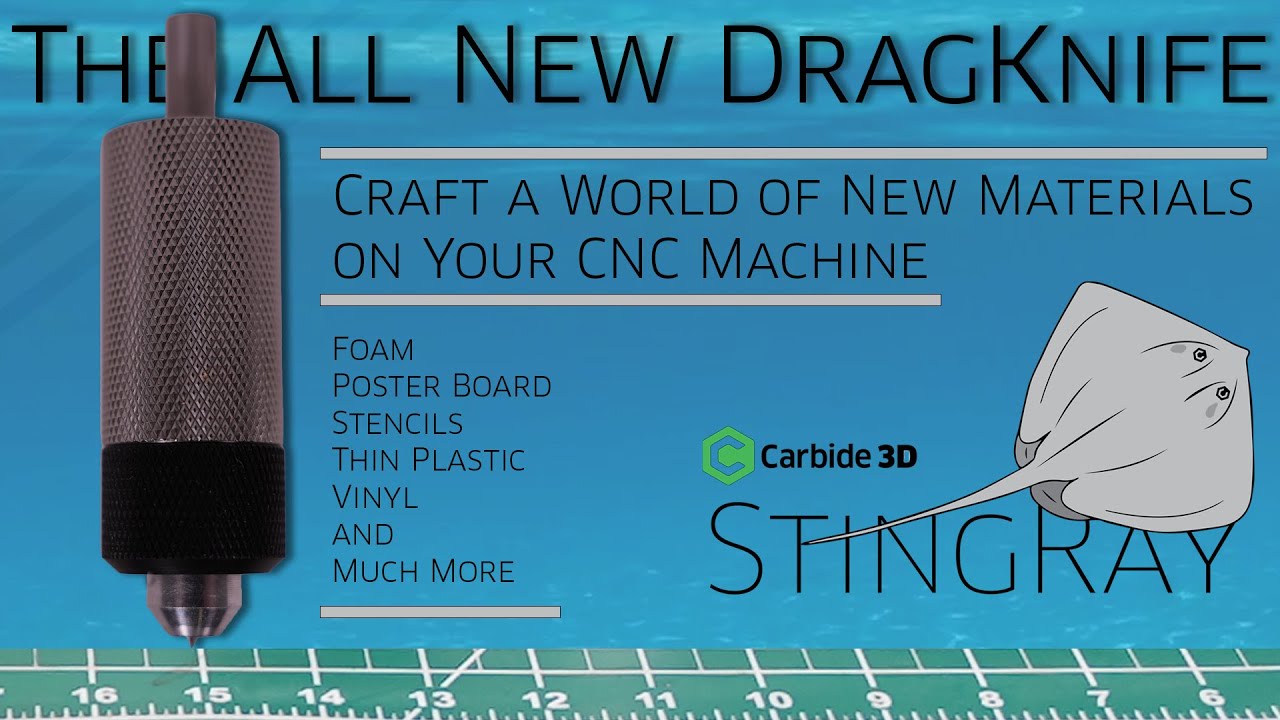 All New Drag Knife - The Stingray