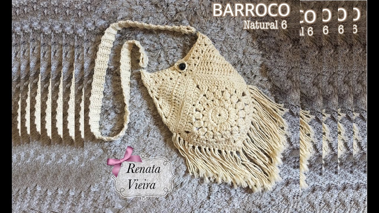 Bolsa em croche  Renata Vieira