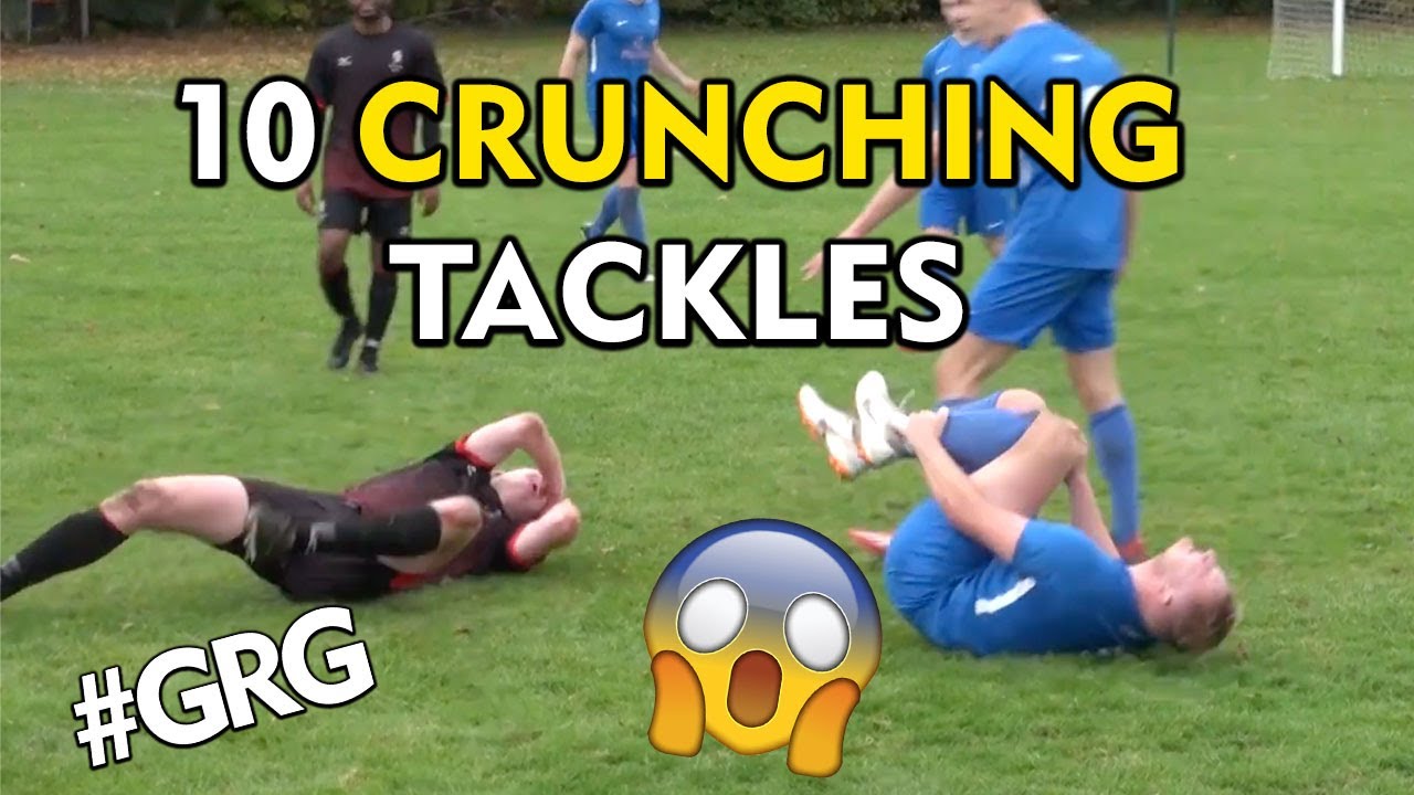 10 SUNDAY LEAGUE CRUNCHING TACKLES | GRG