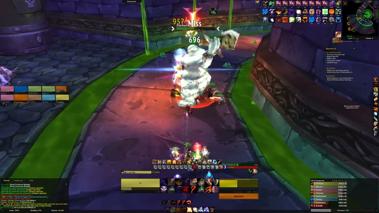 Naxxramas 10 Man Patchwerk- Azerothcore Playerbots