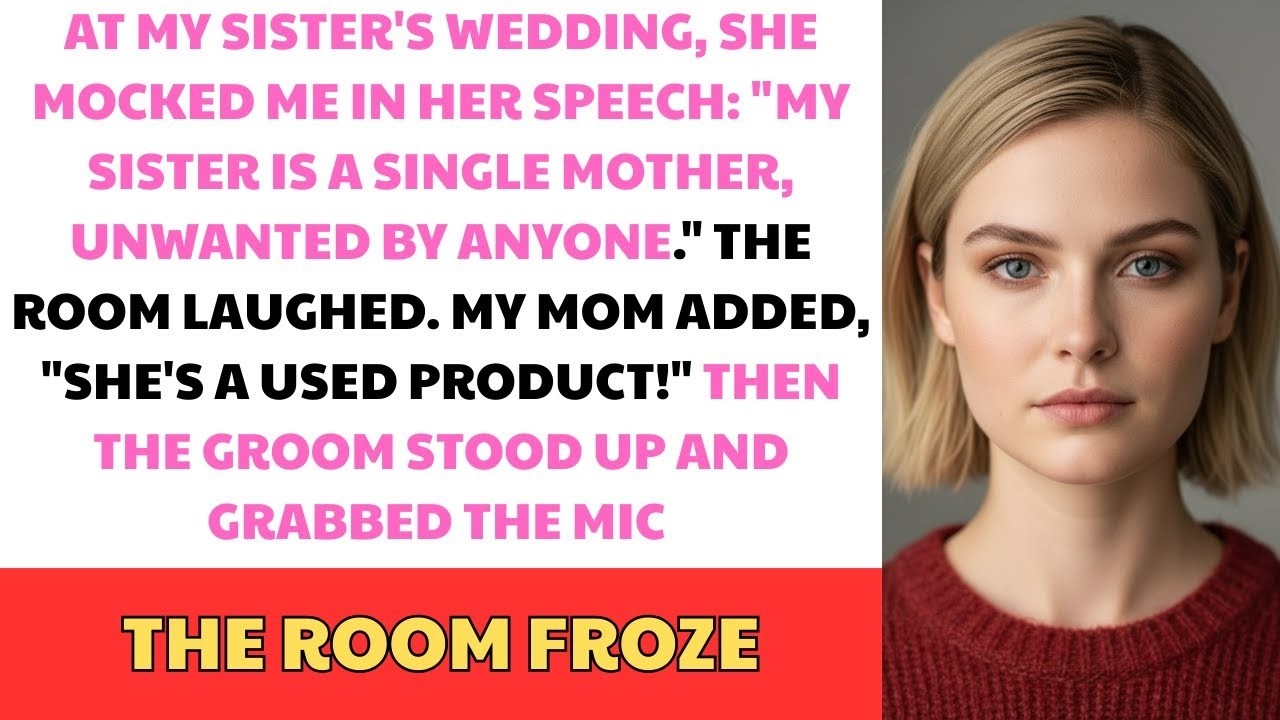 At My Sister's Wedding, Shemocked Me In Her Speech: