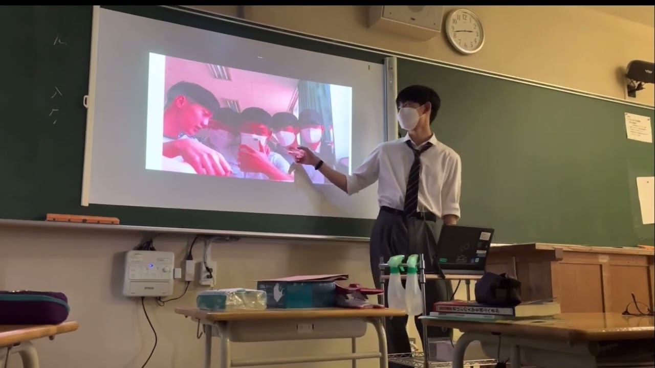 흔한 일본 고등학교 유학생의 프레젠테이션