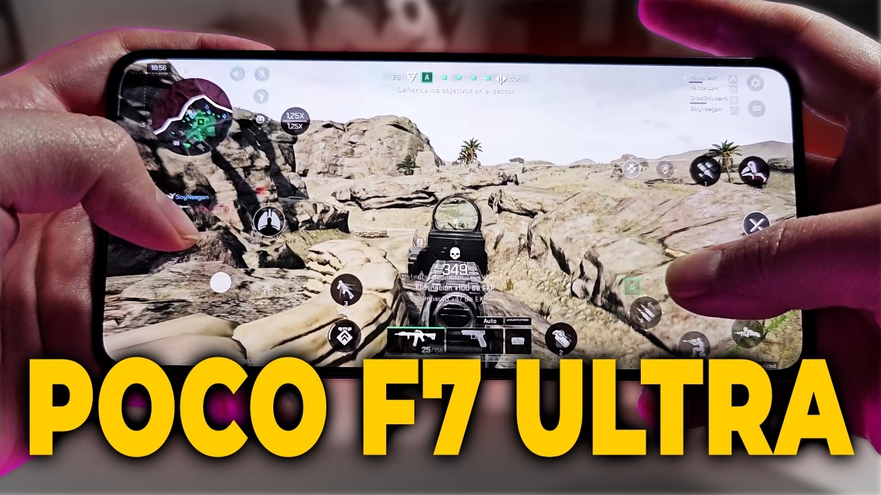 🤫 Así Rinde el Poco F7 Ultra con Juegos Pesados | Gaming Test