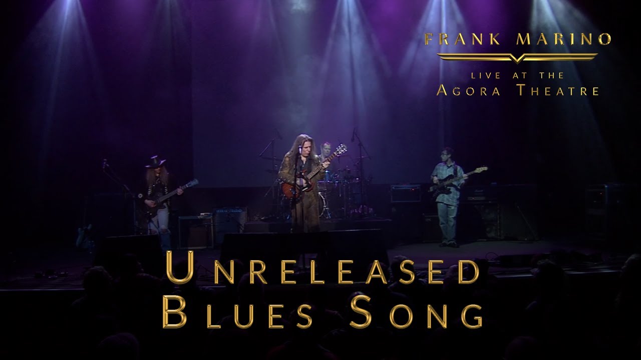 Unreleased Blues Song - Frank Marino - Live at the Agora Theatre