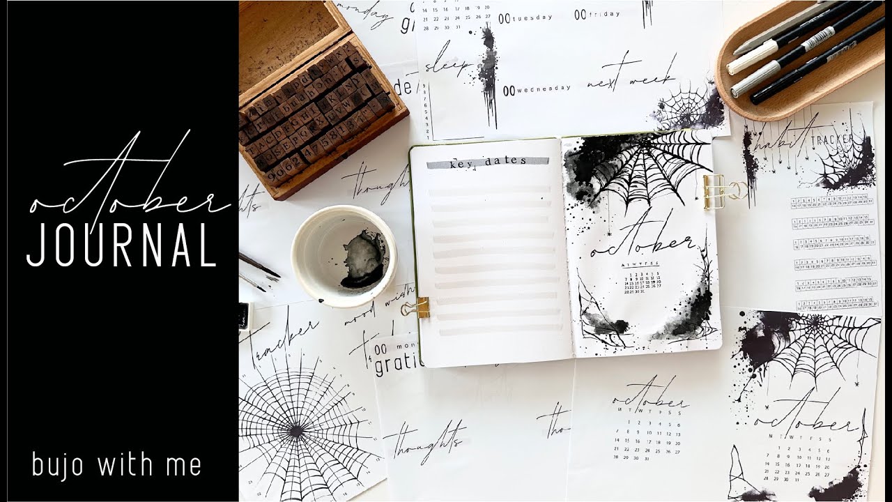 Halloween themed Journal | Creative bujo